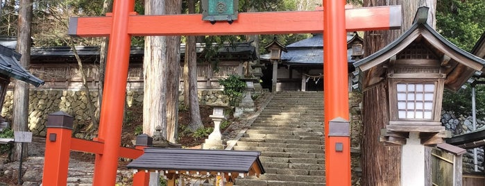 Hida-temmangu Shrine is one of 氷菓.