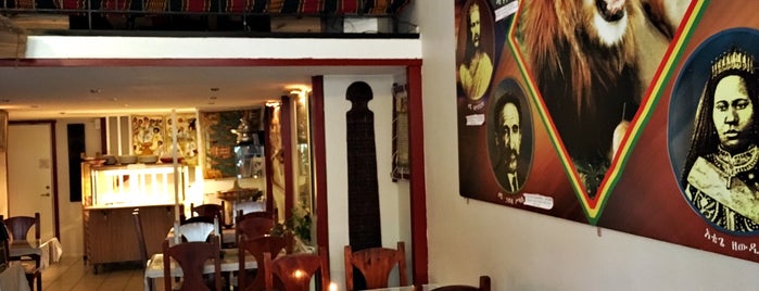 Abyssinia is one of Ethiopian restaurants.