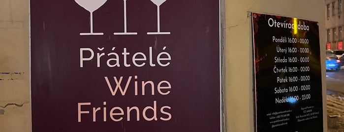 Přátelé Wine Friends is one of Wine bar.