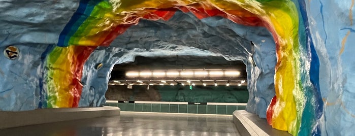 Stadion T-bana is one of Stockholm's Subways.