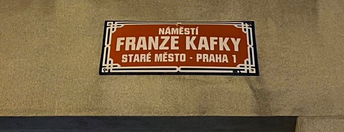 Náměstí Franze Kafky is one of Prague.