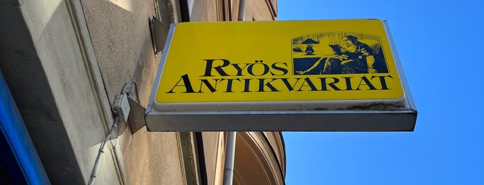 Ryös Antikvariat is one of Stockholm.