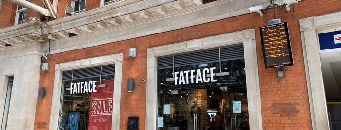 FatFace is one of Central shopping.