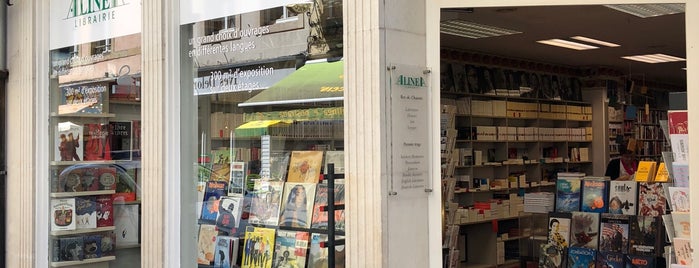 Alinéa Librairie is one of Luxembourg 🇱🇺.