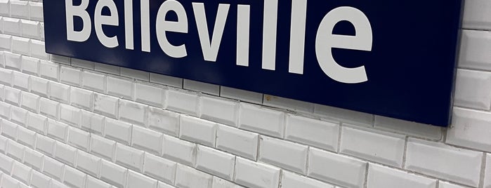Métro Belleville — Commune de Paris 1871 [2,11] is one of Paris Metro.