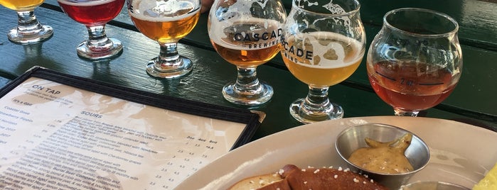 Cascade Brewing Barrel House is one of The 15 Best Places for Pretzels in Portland.