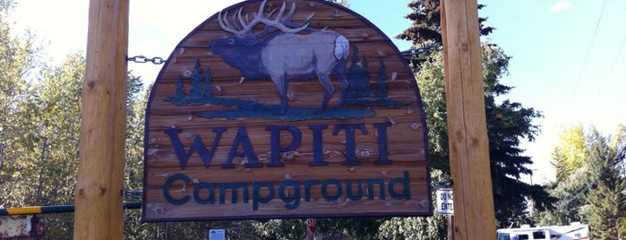 Wapiti Campground is one of Riding the Cougar-Canmore.