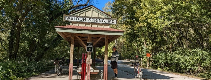 Katy Trail State Park - Weldon Spring Trailhead is one of St. Louis.