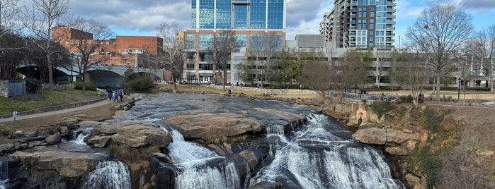 Reedy River Falls is one of Chasing Waterfalls.