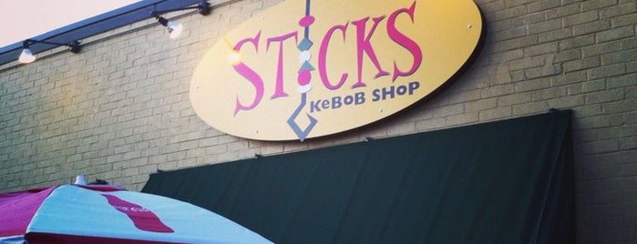 Sticks Kebob Shop is one of My Favorite Places in Charlottesville.