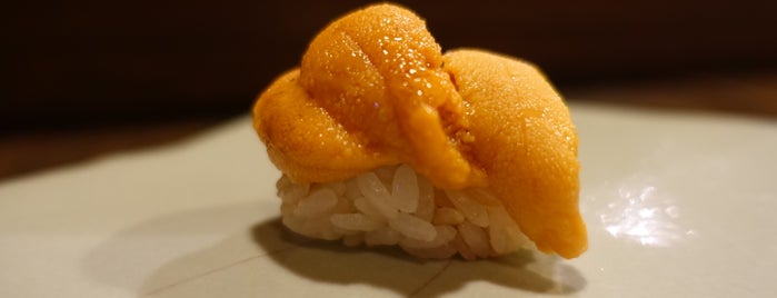 Sushi Ueda is one of 3 michelin stars.