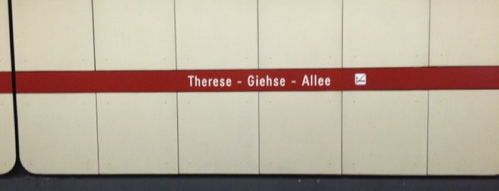 U Therese-Giehse-Allee is one of U-Bahnhöfe München.