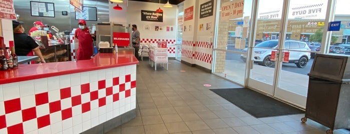 Five Guys is one of Chow.