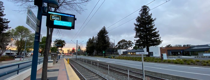 VTA Orchard Light Rail Station is one of Lightrail System 901.