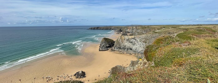 Bedruthan Steps is one of S'ın Kaydettiği Mekanlar.