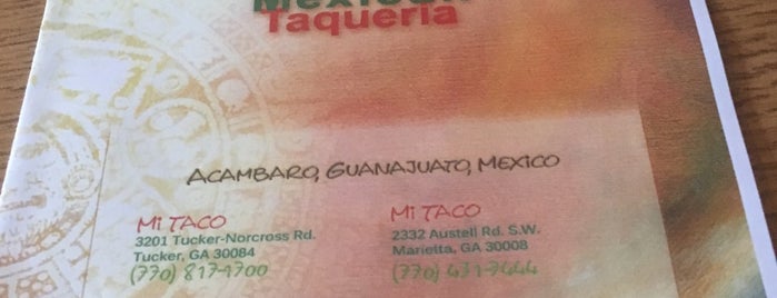 Mi Taco Mexican Taqueria is one of Recommended places of Worship and Community.