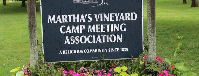 Martha's Vineyard Camp Meeting Association Cottages is one of Oak Bluffs.