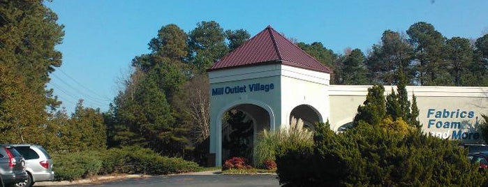 Mill Outlet Village Fabrics is one of NC: Raleigh.