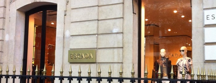 Escada is one of Vogue Fashion Night.