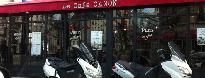 Le Café Canon is one of สถานที่ที่ Joshua ถูกใจ.