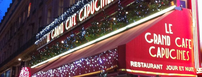 Le Grand Café Capucines is one of Paris en amoureux.