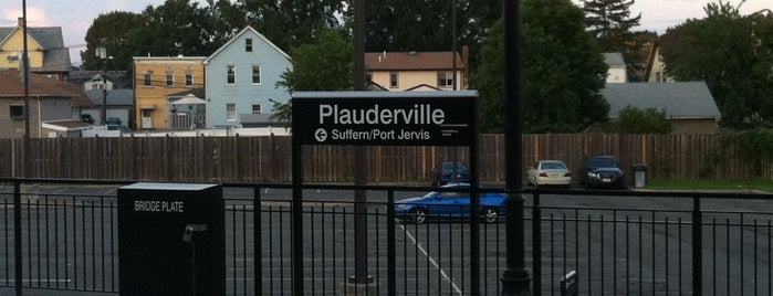 NJT - Plauderville Station (MBPJ) is one of New Jersey Transit Train Stations.