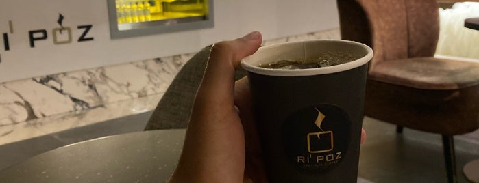 Ripoz Specialty Coffee is one of Ahmed'in Beğendiği Mekanlar.