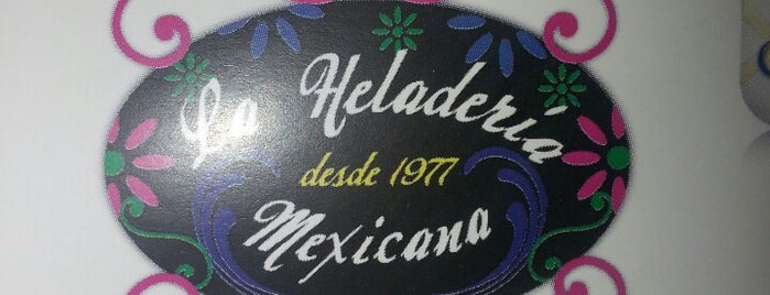 La Heladería Mexicana is one of Барселона. Кафе.