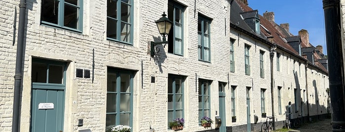 Klein Begijnhof is one of My favorite places in Leuven, Belgium  #4sqCities.