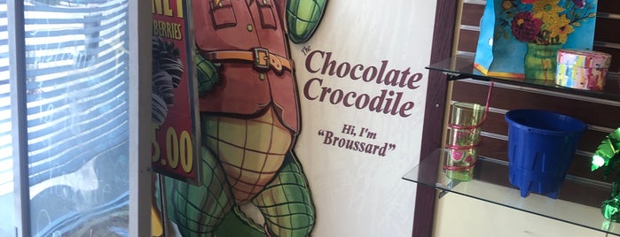 The Chocolate Crocodile is one of Shreveport.
