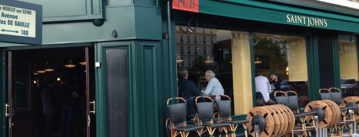 Saint John's Pub is one of Neuilly.