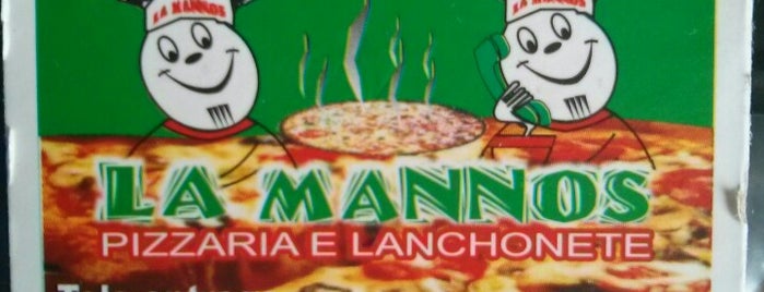 Pizzaria La Mannos is one of Restaurantes.