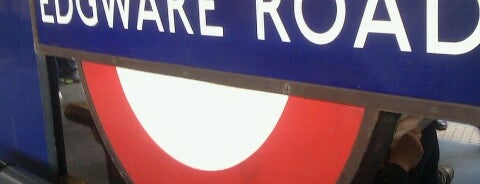 Edgware Road London Underground Station (Bakerloo line) is one of Trens e Metrôs!.