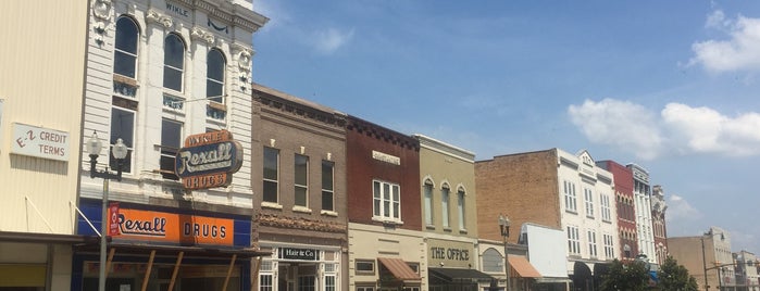 Historic Noble Street, Downtown Anniston is one of Favorite Stops.