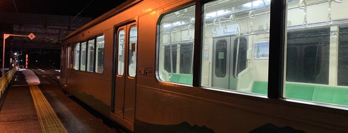 茨目駅 is one of 新潟県の駅.