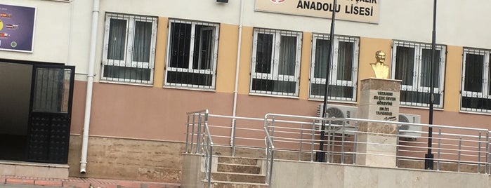 Abbas Sıdıka Çalık Anadolu Lisesi is one of Tempat yang Disukai Caner.