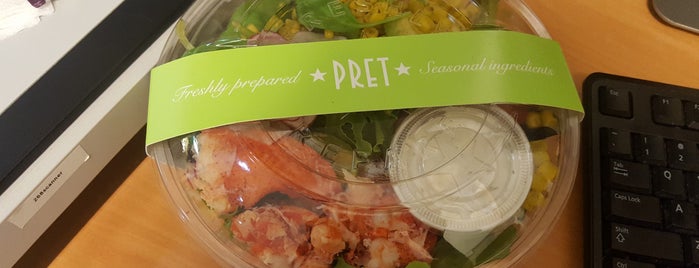 Pret A Manger is one of Done.