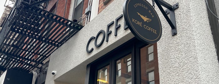 Koré Coffee is one of NYC Longlist.