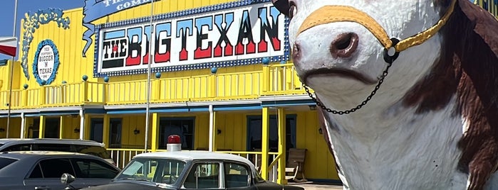 The Big Texan Steak Ranch is one of Travel Channel 101 Tastiest Places.