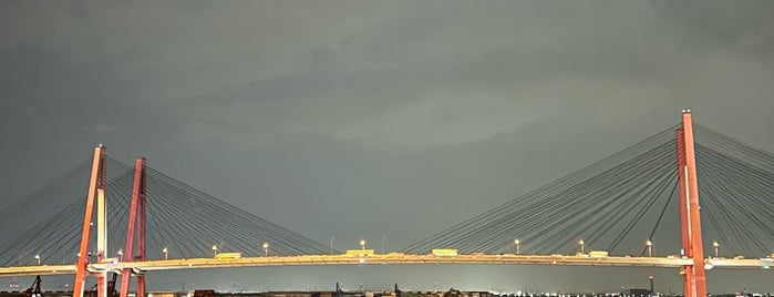 Meito Nishi Ohashi Bridge (Meito Triton) is one of 土木学会田中賞受賞橋.