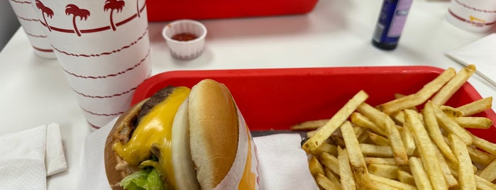 In-N-Out Burger is one of Favorite Fast Food Places.