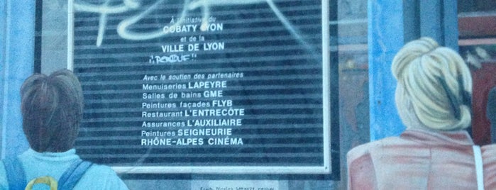 Le Mur Du Cinéma is one of Dijon Lyon.