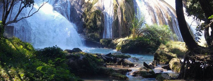 Agua azul is one of Recommended Spots in Mexico.