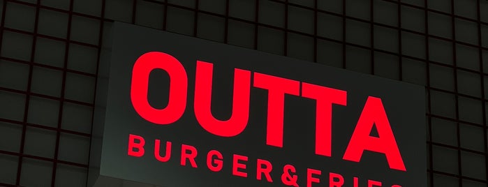 OUTTA is one of burgers in riyadh.