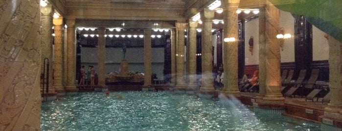 Thermes Gellért is one of Budapest highlights.