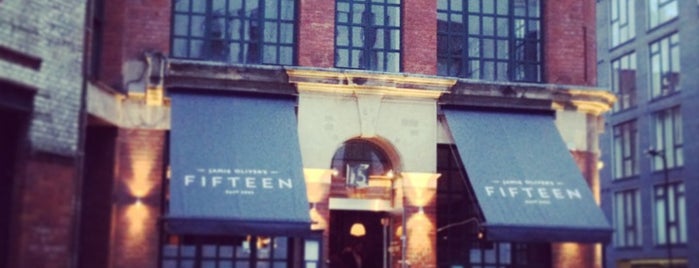 Jamie Oliver's Fifteen is one of Leahさんの保存済みスポット.
