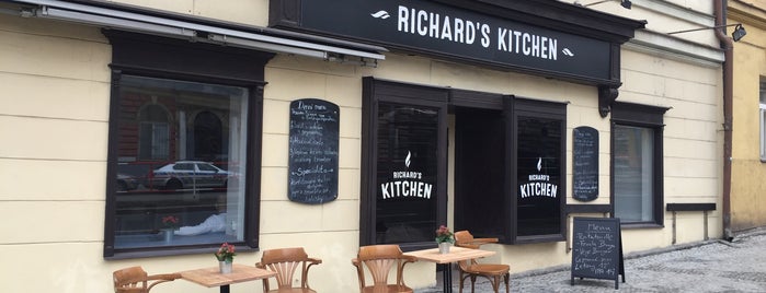 Richard's Kitchen is one of Kde si pochutnáte na kávě doubleshot?.