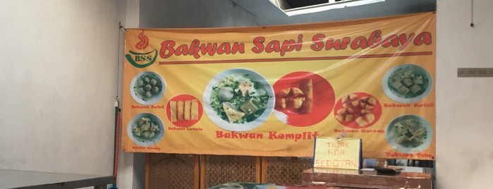 Bakwan Sapi Surabaya is one of Favorite.