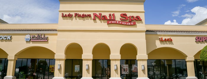 Lady Fingers Nail Spa Retreat is one of สถานที่ที่ Samantha Mae ถูกใจ.