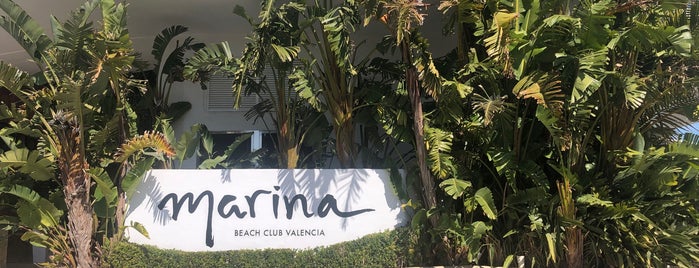 Marina Beach Club is one of Valencia.